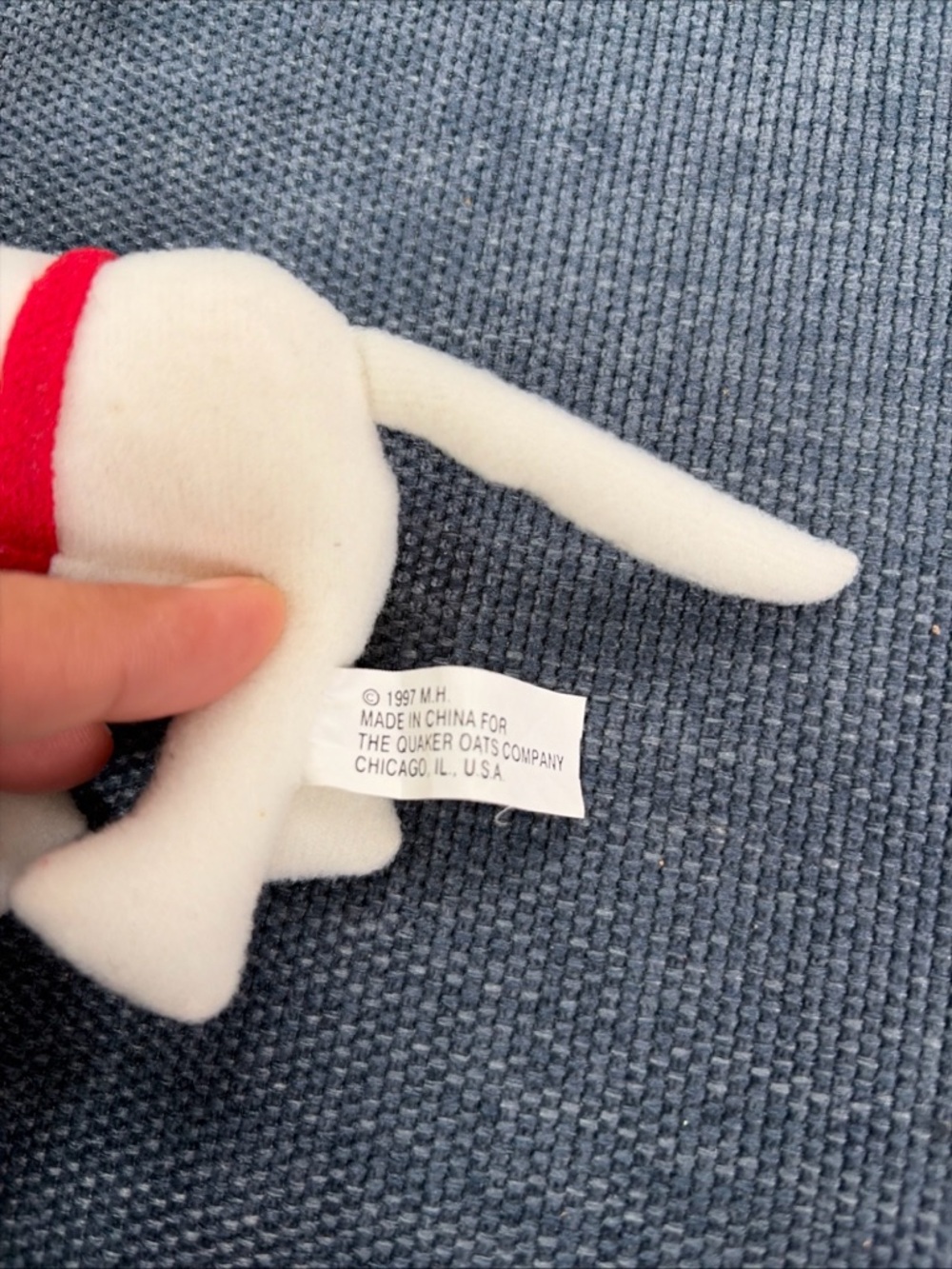 Where's Waldo Quaker Oats 1997 Plush 11" with 5.5” Woof Dog - Picture 10 of 10